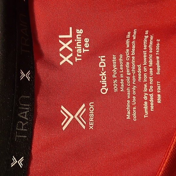 NWT: Xersion Men's Quick-Dri Round Neck Ling Sleeve T- Shirt - Picture 7 of 10